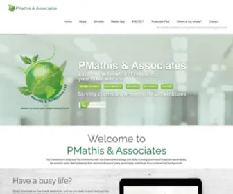 Pmathisandassociates.info(P Mathis & Associates) Screenshot