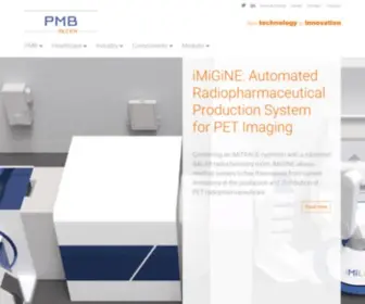 PMB-Alcen.com(From technology to innovation) Screenshot