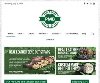 Pmbelts.com(WWE Replica Belts) Screenshot