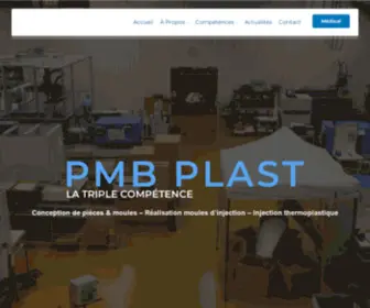 PMBplast.fr(PMB Plast) Screenshot