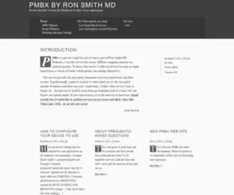 PMBX.net(PMBx by Ron Smith MD) Screenshot