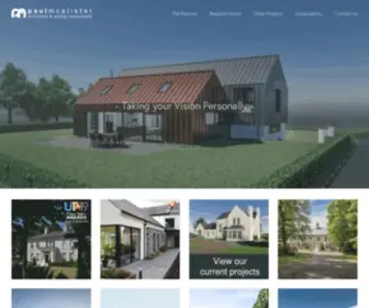 Pmcarchitects.com(Paul McAlister Architects) Screenshot