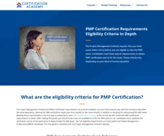 Pmcertificationrequirements.com(Updated For 2021) Screenshot