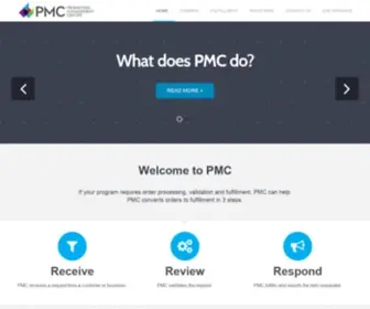 Pmci.com(Fulfillment & Marketing Program Management) Screenshot