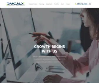 PMcjax.com(Web Design Company Jacksonville FL) Screenshot