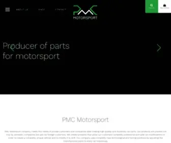 PMcmotorsport.com(Producer of parts for motorsport) Screenshot