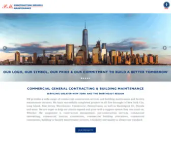 Pmconstructionservices.com(Commercial Construction Company) Screenshot