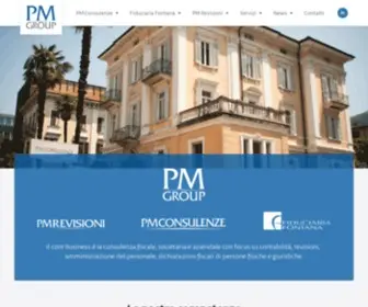 Pmconsulenze.ch(Servizi fiduciari fiscali) Screenshot