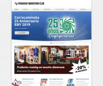PMCPY.org(Paraguay Marathon Club) Screenshot