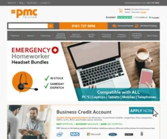 PMctelecom.co.uk(PMC Telecom) Screenshot