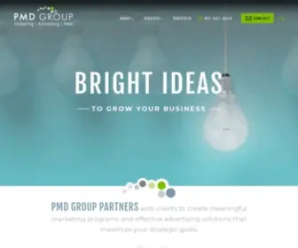 PMDGRP.com(Credit Union Marketing) Screenshot