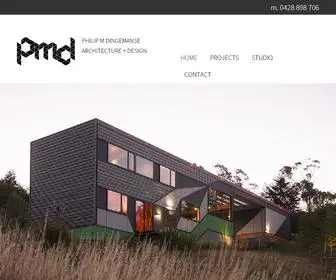 PMD.net.au(Architect Philip M Dingemanse) Screenshot