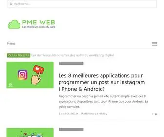 Pme-Web.com(Les meilleurs outils du web) Screenshot