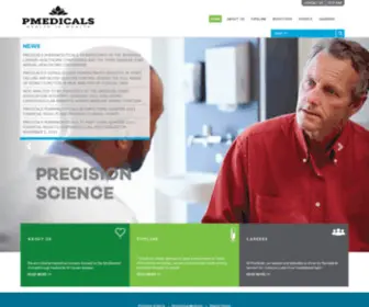 Pmedicals.com(Pmedicals Pharmaceuticals) Screenshot