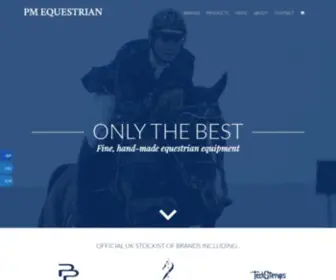 Pmequestrian.co.uk(PM Equestrian) Screenshot