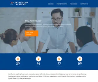 Pmexam.com(Certification Academy) Screenshot
