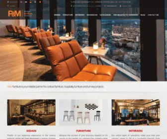 Pmfurniture.com(P&M furniture) Screenshot