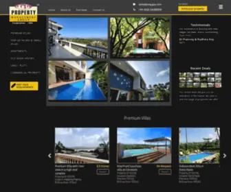 PMG-Goa.com(Goa Property for Sale) Screenshot