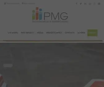 PMG-Italia.it(Benvenuti su PMG Italia) Screenshot