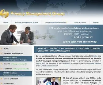 PMG-Offshore-Company.com(Offshore Company Formation including free account opening and all documents) Screenshot