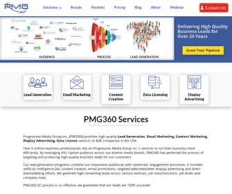 PMG360.com(PMG360 Home) Screenshot