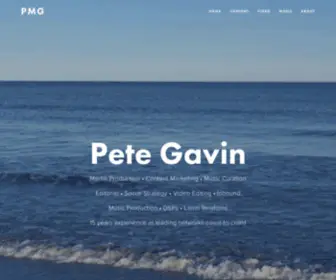 Pmgavin.com(PMG) Screenshot