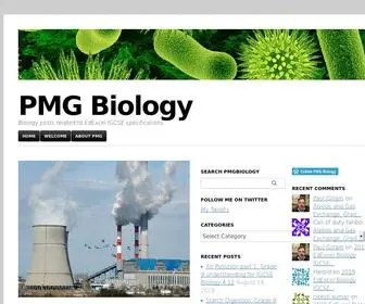 PMgbiology.com(PMG Biology) Screenshot