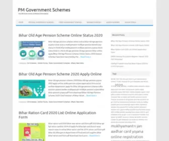 Pmgovtscheme.com(PM Government Schemes) Screenshot