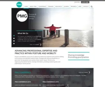 Pmguk.co.uk(Posture and Mobility Group) Screenshot