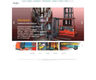 PMH-CO.com(Professional Materials Handling) Screenshot