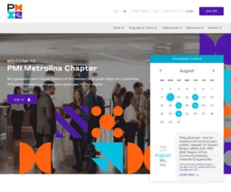 Pmi-Metrolina.com(PMI Metrolina Chapter) Screenshot