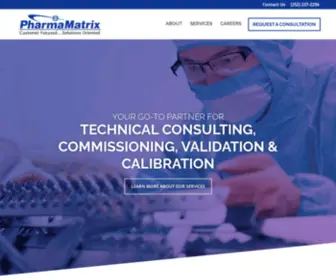 Pmi-NA.com(PharmaMatrix) Screenshot