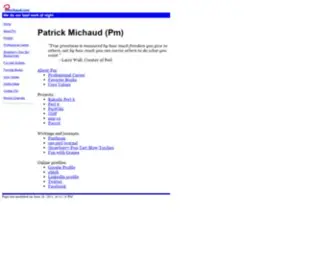 Pmichaud.com(pmichaud) Screenshot