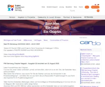 Pmifc.de(PMI Germany Chapter e.V) Screenshot