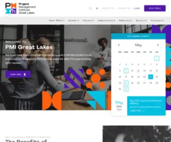 Pmiglc.org(PMI GReat Lakes Chapter) Screenshot