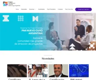 Pminuevocuyo.org(Powering the Project Economy) Screenshot