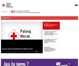 Pmi.or.id(Palang Merah Indonesia) Screenshot