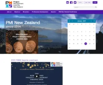 Pmi.org.nz(PMI New Zealand) Screenshot