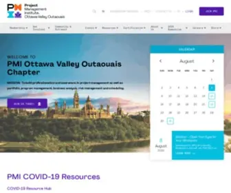 Pmiovoc.org(PMI Ottawa Valley Outaouais Chapter) Screenshot