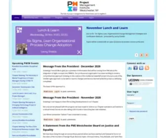 Pmiwestchester.org(PMI Westchester) Screenshot