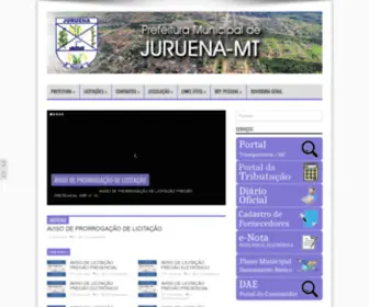 Pmjuruena.com.br(Pmjuruena) Screenshot