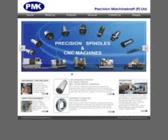 Pmkindia.com(PRECISION MACHINEKRAFT (P) LTD) Screenshot