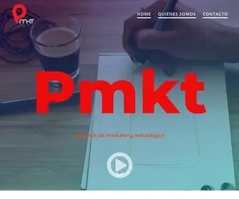 PMKT.com.mx(Front Page) Screenshot