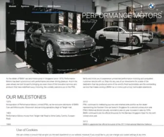 PML.com.sg(Performance Motors Limited) Screenshot