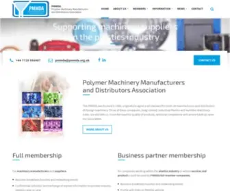 PMmda.org.uk(Polymer Machinery Manufacturers and Distributors Association) Screenshot