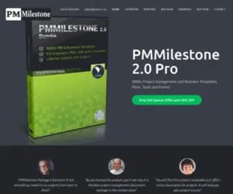 Pmmilestone.com(PMMilestone 2.0 Pro by) Screenshot
