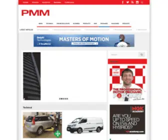 Pmmonline.co.uk(Professional Motor Mechanic) Screenshot