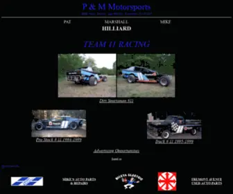 Pmmotorsports.com(P & M Motorsports) Screenshot