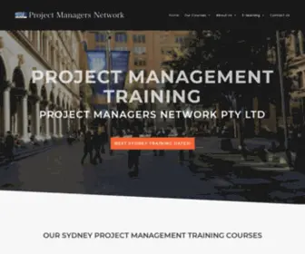 Pmnetwork.com.au(Project Managers Network) Screenshot