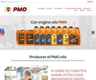Pmo-Lubricants.com(Oleje sillnikowe klasy premium) Screenshot